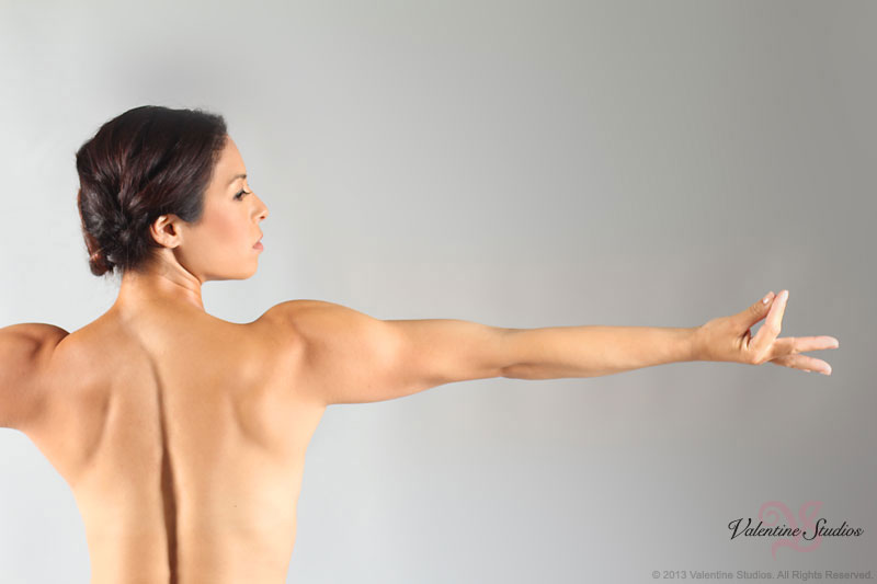 Horse racing jockey Kayla Stra poses for her Santa Anita Hot Yoga Studio advertising photos.